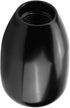 Gear Shift Knob, 6 Speed Universal Car Modification Manual Knob Gear Shift Head Shifter with 3 Plastic Adapters(Black)...