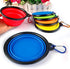 2 Silicone Portable Feeding Bowl for Pets....