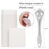 Tongue Scraper |Clean Tongue for Fresher Breath - 100% Stainless Steel Oral Hygiene ToolDesigned for both kids and adults, with travel case, Silve...