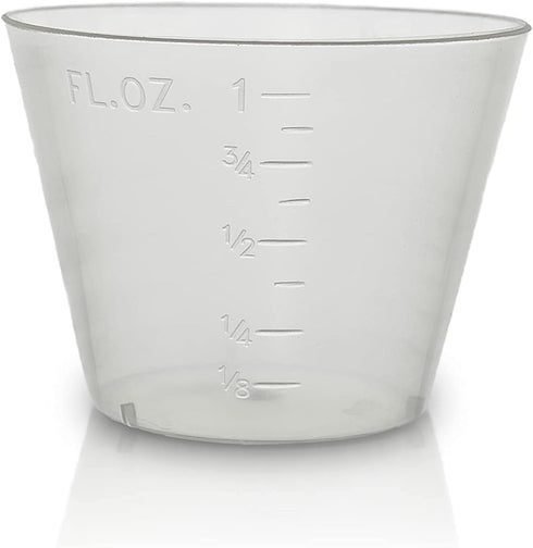 200ct, 1oz, Flexible Graduated Measuring Medicine Cups, Non-Sterile, Semi-Clear, Easy Read...
