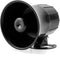 QWORK Electric Siren Horn, DC 12V Security Loud Wired Alarm Siren for Home Alarm System Security and Protection, 110 dB...