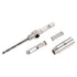 uxcell Self Centering Hinge Tapper Core Drill Bit, Hole Puncher, 7/64 Diameter, for Woodworking, Silver...