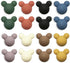 16pcs - Frosted Cute Magnets, Small Colorful Powerful Decorative Magnets, Office Magnets, Locker Magnets (16 Pcs-Mickey)......