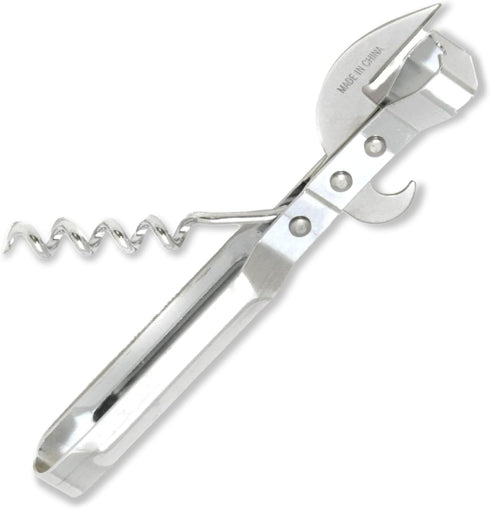 Chef Craft Select 3-in-1 Can Opener, 6 inches in length, Stainless Steel...