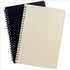 SUPERBOX Spiral Notebook, Journal Notebook, 3Pack, Lined Paper Sketchbook, 6” x 8”, Light Yellow...