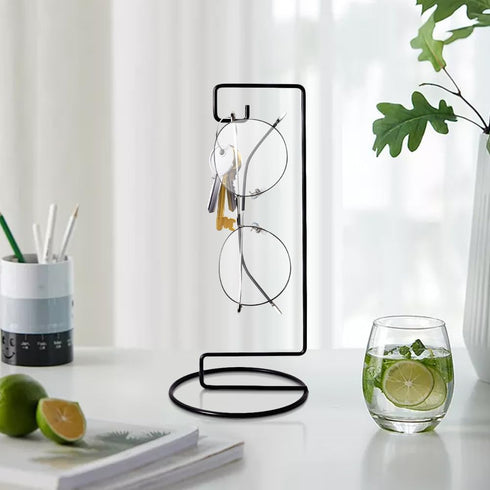 Ornament Display Stand Iron Hanging Stand Flower Pot Rack Holder Pothook for Hanging Glass Globe Air Plant Terrarium Witch Ball Home Wedding Chris...