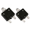 Baomain Circuit breaker Thermal overload switch protector W66-30A 125/250VAC/50VDC Push Button Reset S22 30A (2PCS)...