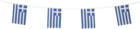 Greece Flags Greek Small String Flag Banner Mini National Country World Flags Pennant Banners For Party Events Classroom Garden Olympics Festival ...