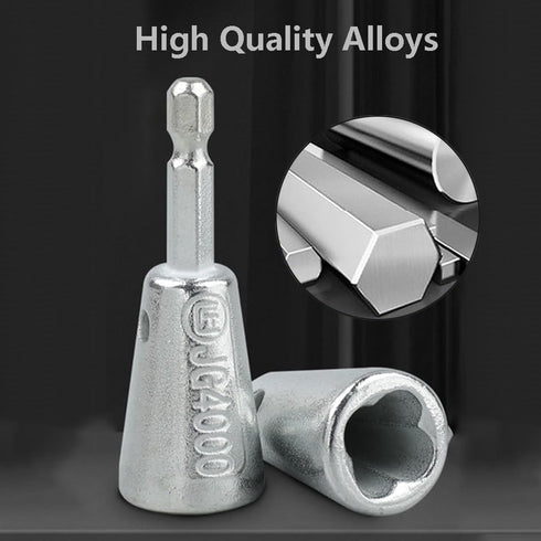 2PCS Wire Twister Tool for Drill, 1/4" Hex Shank Fast Wire Twisting Tool Wire Twister Wire Connector, Wire Stripper Tool Wire Nut Twister Spin Twi...