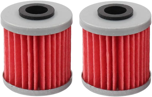 Pack of 4 Oil Filter for Kawasaki KX250 KX250F KX450F for Suzuki RMX450Z RMZ250 RMZ450 Beta EVO 250 300...
