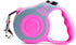 Retractable Dog Leash Lightweight 10/16FT Leash with Non-Slip Handle, for Small Medium Dogs (Gray Pink, 16 FT)...