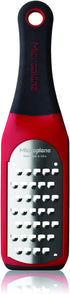 Microplane Artisan Series Cheese Grater and Zester (Extra Coarse, Red)...