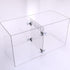 Aquarium Fish Tank Divider Acrylic Isolation Grid Board with Suction Cups Included Clear Fish Separator Transparent Plate Baffle Cover Blocking Fi...