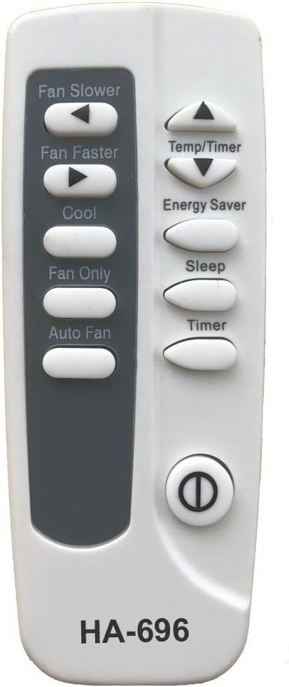 Replacement for Kenmore Air Conditioner Remote Control 5304476246 for Model 253.70085 253.70085010 253.70085011 253.70135010 253.70135011 253.7018...