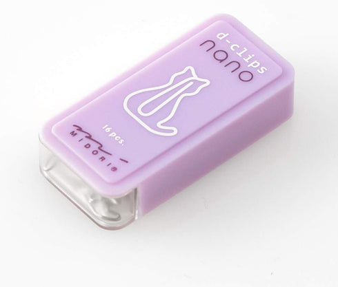 Midori 43377006 Deep Clips Nano Cat Pattern...