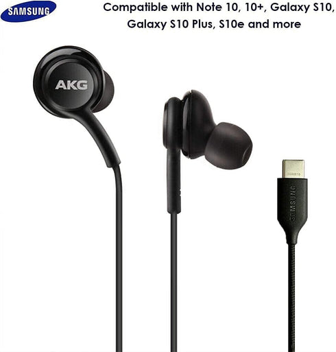 UrbanX 2021 Stereo Headphones for Note 10, Note 10+, Galaxy S10, S9 Plus, S10e, Galaxy S21, Galaxy S20 FE, Galaxy S20, Microphone and Volume Remot...