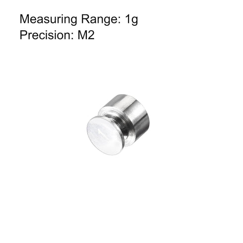 uxcell M2 Steel Calibration Weight Chrome Plated 1g for Balances Digital Scales...
