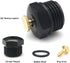 10 Pcs Garden Irrigation Misting Nozzles 1/2" Adjustable Garden Lawn Watering 360° Misting Sprinkler Heads Micro Irrigation Sprayer for Garden Irr...
