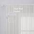 MIULEE 2 Panels Solid Color Sheer Window Curtains Elegant Window Voile Panels/Drapes/Treatment for Bedroom Living Room (54X72 Inches Ivory)...