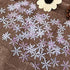 600Pcs White Winter Snowflake Table Confetti, Winter Wonderland Snowflake Confetti for Tables Winter Wonderland Birthday Baby Shower Table Decorat...