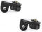 | 2 pc Universal Gimbal Conversion Adapter Set for Sony Cam, Xiaomi, or GoPro. Has Camera Screw (1/4-Inch 20), Easily Connect Action Camera to GoP...