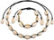 2Pcs Natural Shell Choker Necklace Bracelet Set for Women,Handmade Adjustable Conch Necklace Bracelet Beach Jewelry Gift...