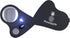 Pineapple 30X 60X Jewelers Loupe Magnifier with Light, Lighted Magnifying Glass Jewelry Loop, Pocket Magnifier for Coins, Jewelry, Plants, Currenc...