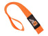 Agency 6™ Winch Hook Pull Strap - Orange - 1 INCH Wide - Heavy Duty - Made in The U.S.A...
