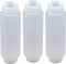 Squeeze Bottle Refillable 16 oz Blue Tip (Blue) 3 pack...