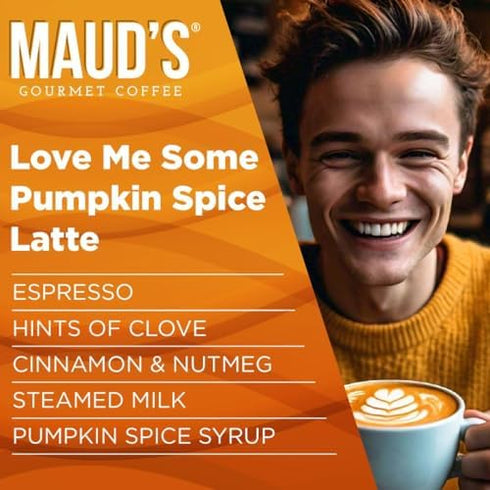 Maud's Pumpkin Spice Latte Instant Coffee Sticks - 16ct...