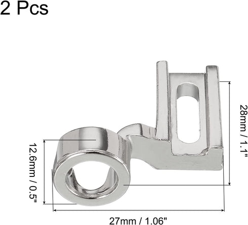 High Shank Ruler Frame Free Motion Darning Presser Foot Sewing Machine Foot for Most Universal Sewing Machine, 2Pcs...