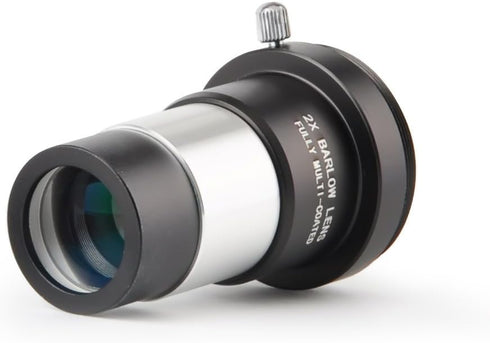 1.25" Moon Filter & 2X Barlow Lens Kit for Telescope Eyepieces...