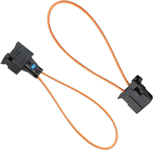 2 PCS Automotive Fiber Optic Short Circuit Test Ring, Female and Male Fiber Optic Bypass Loop Adapter Connectors, Audio Test Diagnostic Equipment ...