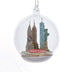 New York City Landmark Glass Ball Ornament, Christmas...