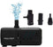 MQ 130GPH Submersible Water Pump (500L/H, 6W) with Filters and Water Nozzles, Ultra Quiet for Aquarium, Fish Tank, Pond, Fountain, Hydroponics...