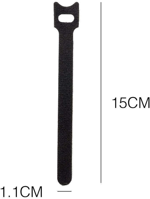 60 PCS Cable Ties,Viaky 6 Inch Reusable Cord Organizers Straps Hook And Loop Cord Ties For Wire Management, Cable Zip Ties Cord Wraps For Power TV...