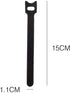 60 PCS Cable Ties,Viaky 6 Inch Reusable Cord Organizers Straps Hook And Loop Cord Ties For Wire Management, Cable Zip Ties Cord Wraps For Power TV...