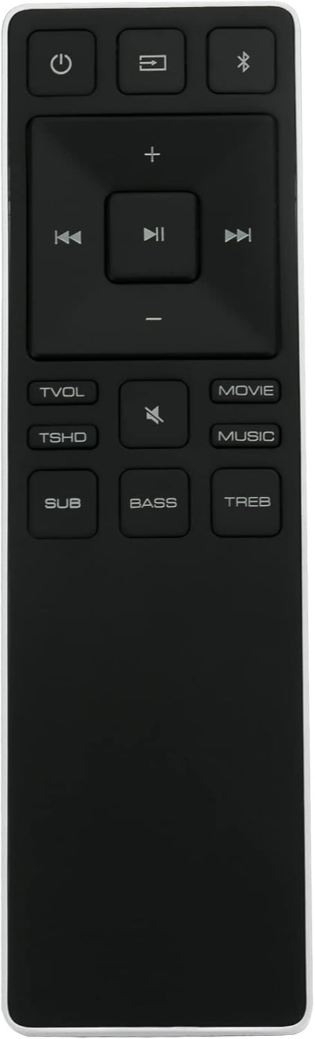 XRS551-D XRS551D Replace Remote Control fit for Vizio Sound Bar Soundbar SB3621N-E8 SB351-D0 SB3531-D0 SB3651E6 SB3651-E6 SB3820-C6 SB3830-D0 SB38...