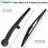 Rear Windshield Back Wiper Arm Blade Set 5174877AA for Jeep Commander SUV 2006-2010...