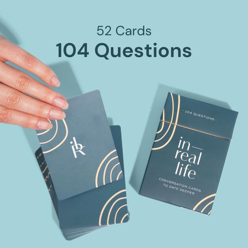 in Real Life Conversation Cards to Date Deeper - Dating Games for New Couples - Dating Card Game - Conversation Cards for Couples - Relationship C...