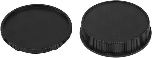 Haoge Camera Body Cap and Rear Lens Cap Cover Kit for Leica L Mount Camera Lens Such as Leica T, Typ 701, Typ701, TL, TL2, CL (2017), SL, Typ601, ...