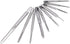 10PCS Micro Taps Bit Hand Screw Thread Taps M1 to M3.5 Thread Screw Tap Tool Set...