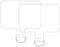 2pcs Transparent Phone Tether Tabs for Clear Phone Cases, Cell Phone Tether Replacement for iPhone Smartphone Case (Square Type - Silver Buckle)...