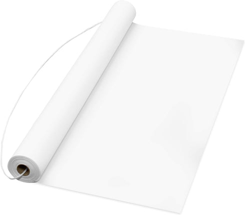 Party Essentials Plastic Disposable Aisle Runner for Wedding Ceremony Events Indoor and Outdoor on Floor Tile Grass Carpet, 100 ft x 3 ft, White...