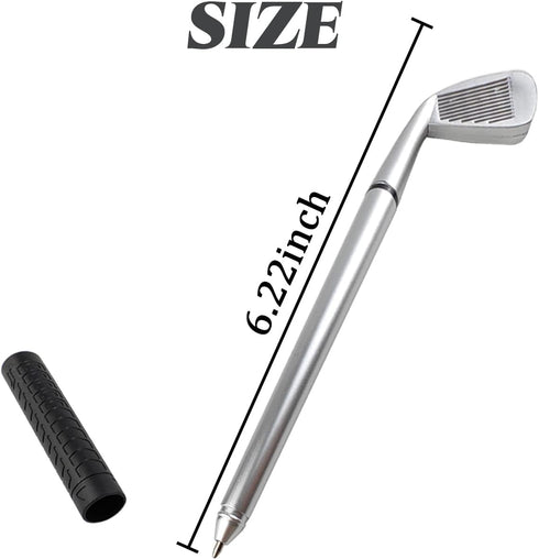 TIHOOD 25PCS Golf Ballpoint Pen Funny Sports Golfing Club Props Black Gel Ink for Students Coworkers Boss Office Dad...