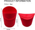 The Original Microwave Popcorn Popper, Silicone Popcorn Maker Collapsible Bowl BPA -Free, Hot Air Popcorn Maker, No Oil Required (Red, 1)...