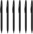 Unibene Slim Metallic Retractable Ballpoint Pens - Matte Black, Nice Gift for Business Office Students Teachers Wedding Christmas, Medium Point(1 ...