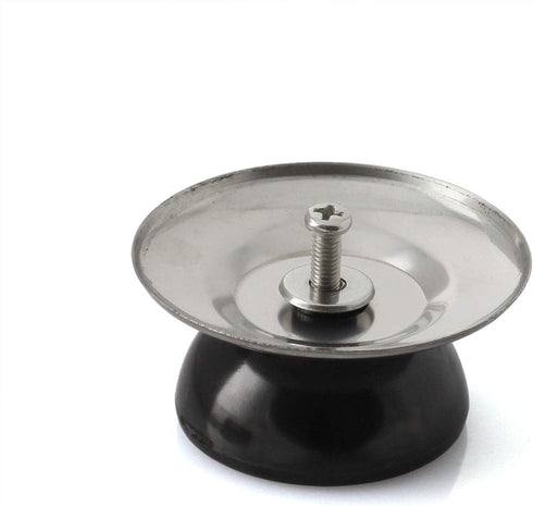 Universal Pot Lid Cover Knob Handle,Stainless Steel Base Circular 5.3cm x 7cm Dia - Kitchen Cookware Replacement Pan Pot Handgrip Lid Knob Cap...