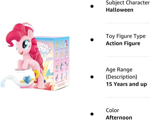 POP MART My Little Pony Leisure Afternoon Series, My Little Pony Blind Box Figures, Random Design Action Figures Collectible Toys Home Decorations...