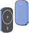 Magnetic Wireless Portable Power Bank, Strong Magnet for iPhone 12/13/Mini/Pro/Pro Max (5000 mAh, Blue)...